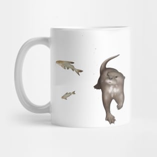 Spotted Necked Otter Mug